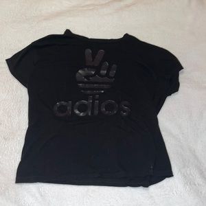 Black tee shirt